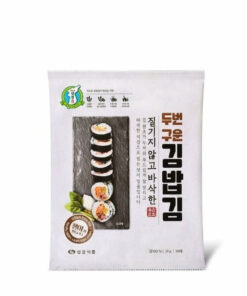 Rong biển cuộn Gimbap của Sung Gyung được làm từ những lá rong biển tươi ngon, tuyển chọn kỹ lưỡng